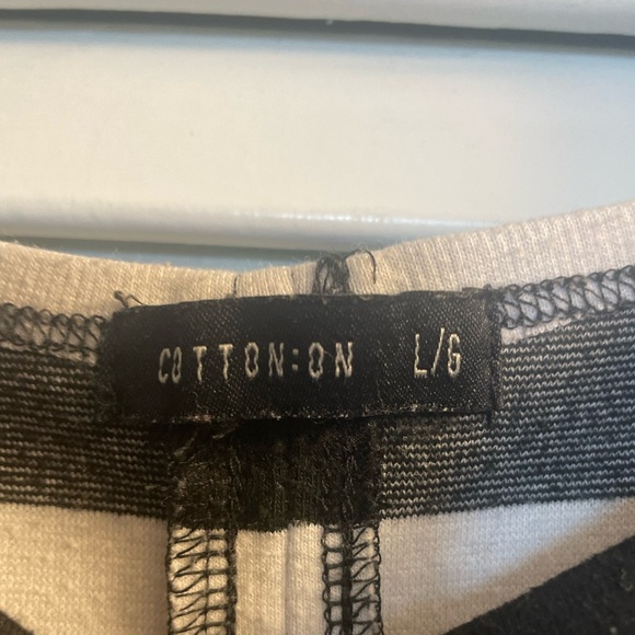 Cotton On MIDI Body Con Tank Dress, Accent Back Stitching, to Back Slit Size L - Picture 4 of 7